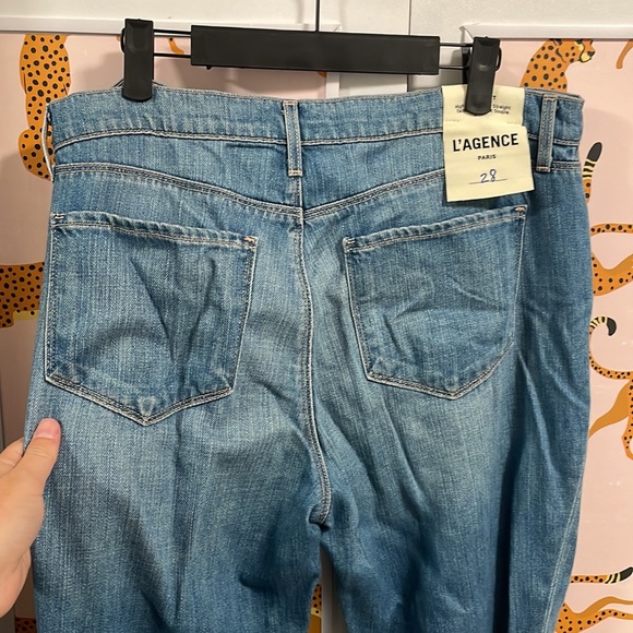 NWT L’Agence Bridget jeans - Picture 8 of 8